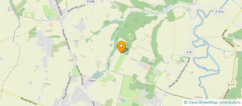 localisation de l'entreprise MONSIEUR PIERRE MUNNIER  LARRA