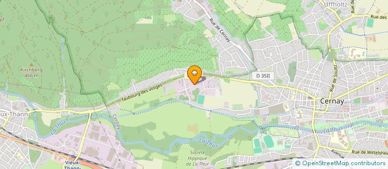 localisation de l'entreprise MONSIEUR PIERRE MURA  CERNAY