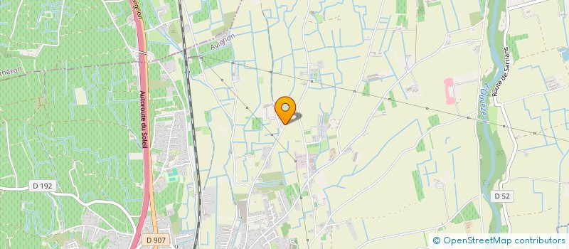 localisation de l'entreprise MONSIEUR PIERRE MUS  BEDARRIDES