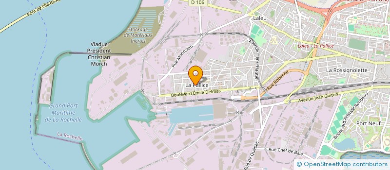 localisation de l'entreprise MONSIEUR PIERRE MUSCAT  LA ROCHELLE