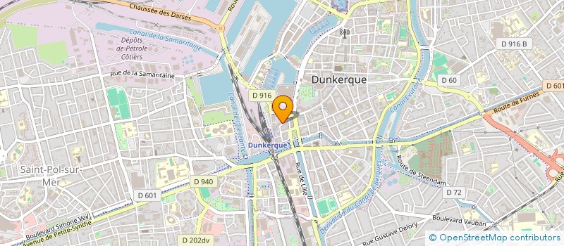 localisation de l'entreprise MONSIEUR PIERRE MUYS à DUNKERQUE