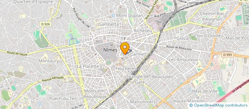 localisation de l'entreprise MONSIEUR PIERRE NAHMIAZ à NIMES
