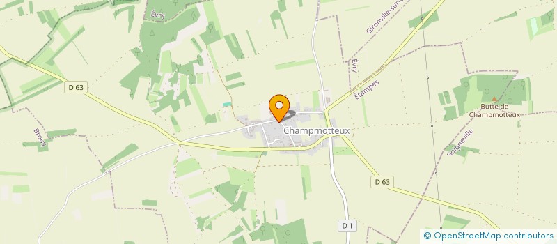 localisation de l'entreprise MONSIEUR PIERRE NAIM ASTRUC  CHAMPMOTTEUX