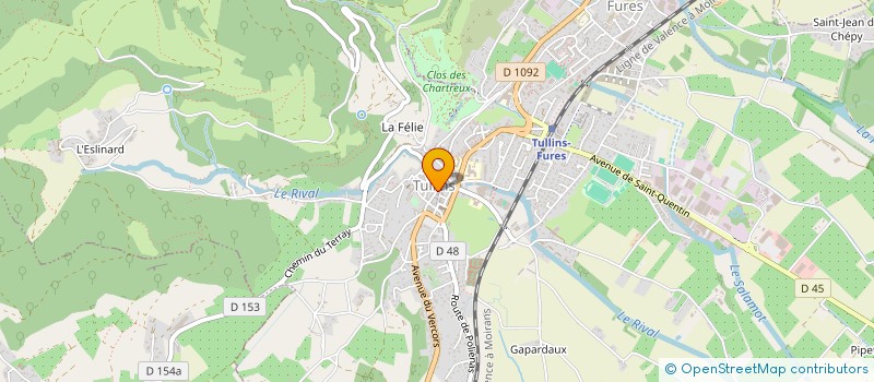 localisation de l'entreprise MONSIEUR PIERRE NAIN à TULLINS