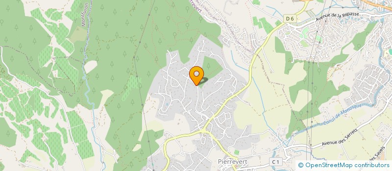 localisation de l'entreprise MONSIEUR PIERRE NALIN  PIERREVERT