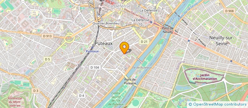 localisation de l'entreprise MONSIEUR PIERRE NAMECHE  PUTEAUX