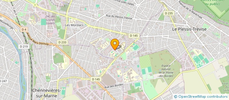 localisation de l'entreprise MONSIEUR PIERRE-NATHAN SEHO  CHAMPIGNY-SUR-MARNE