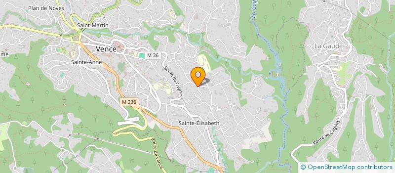 localisation de l'entreprise MONSIEUR PIERRE NATOLI  VENCE