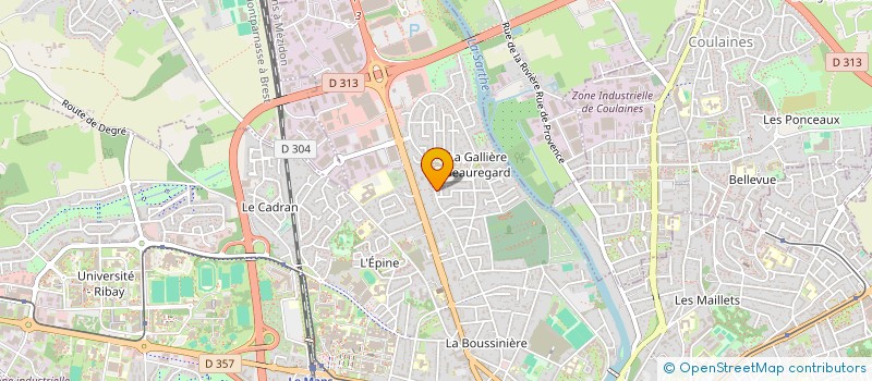 localisation de l'entreprise MONSIEUR PIERRE NAVEAU à LE MANS