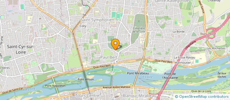 localisation de l'entreprise MONSIEUR PIERRE NAVEREAU-DUMANGE  TOURS