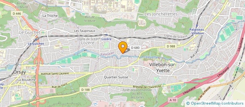 localisation de l'entreprise MONSIEUR PIERRE NECHELIS  PALAISEAU