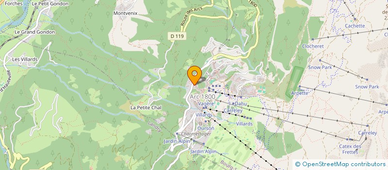 localisation de l'entreprise MONSIEUR PIERRE NELIEN  BOURG-SAINT-MAURICE