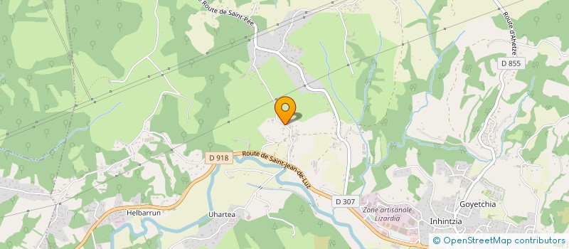 localisation de l'entreprise MONSIEUR PIERRE NESI  SAINT-PEE-SUR-NIVELLE