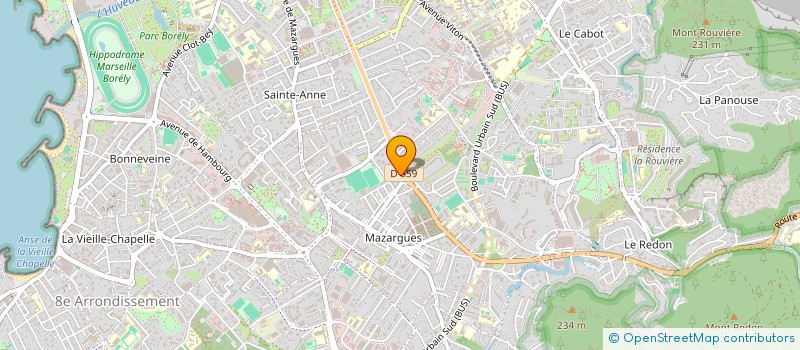 localisation de l'entreprise MONSIEUR PIERRE NEVERS  MARSEILLE 9