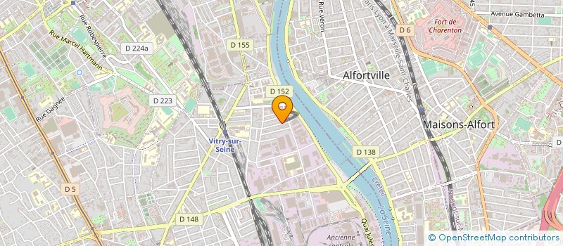 localisation de l'entreprise MONSIEUR PIERRE NEVOLE à VITRY-SUR-SEINE