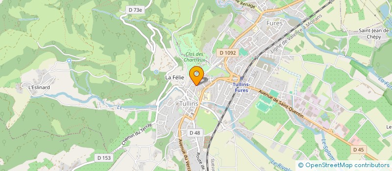localisation de l'entreprise MONSIEUR PIERRE NEY à TULLINS