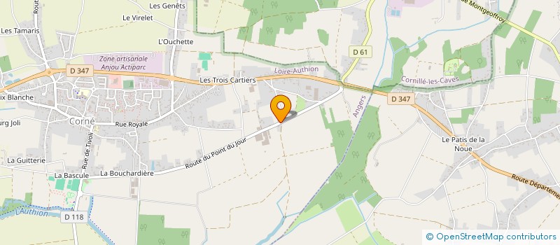 localisation de l'entreprise MONSIEUR PIERRE NEZAN à LOIRE-AUTHION