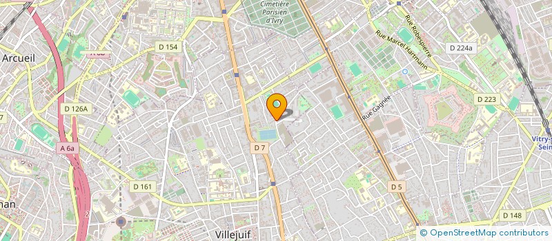 localisation de l'entreprise MONSIEUR PIERRE NG  VILLEJUIF