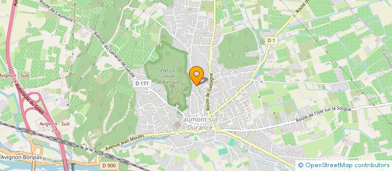 localisation de l'entreprise MONSIEUR PIERRE NGO TAN à CAUMONT-SUR-DURANCE