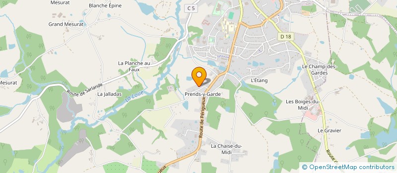localisation de l'entreprise MONSIEUR PIERRE NGUYEN à ST YRIEIX LA PERCHE