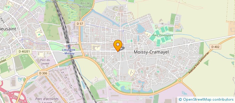 localisation de l'entreprise MONSIEUR PIERRE NGUYEN  MOISSY-CRAMAYEL