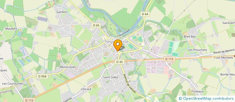 localisation de l'entreprise MONSIEUR PIERRE NGUYEN à NEGREPELISSE