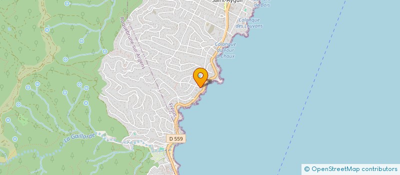 localisation de l'entreprise MONSIEUR PIERRE NICCO à FREJUS