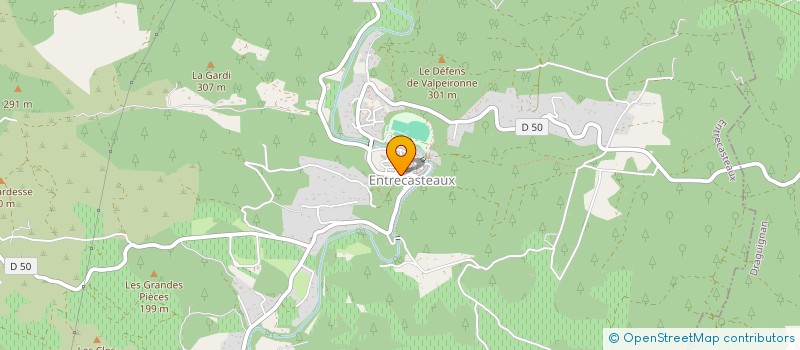 localisation de l'entreprise MONSIEUR PIERRE NICOLAS à ENTRECASTEAUX
