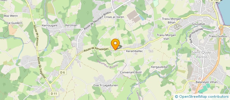 localisation de l'entreprise MONSIEUR PIERRE NICOLAS à PERROS-GUIREC