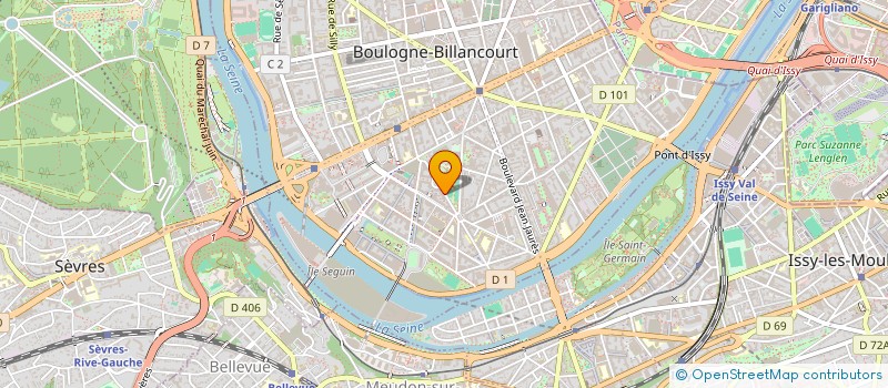 localisation de l'entreprise MONSIEUR PIERRE NICOLAS à BOULOGNE-BILLANCOURT