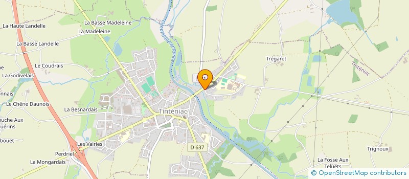 localisation de l'entreprise MONSIEUR PIERRE-NICOLAS ESNAULT  TINTENIAC