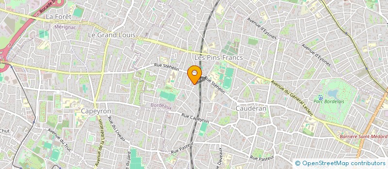 localisation de l'entreprise MONSIEUR PIERRE NICOLAS MARQUES  BORDEAUX