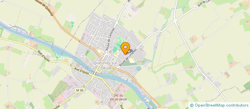 localisation de l'entreprise MONSIEUR PIERRE-NICOLAS PAYEN  QUESNOY-SUR-DEULE