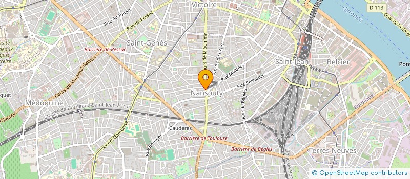 localisation de l'entreprise MONSIEUR PIERRE NICOLAU  BORDEAUX