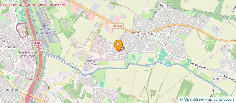 localisation de l'entreprise MONSIEUR PIERRE NICOLE  TOULOUSE