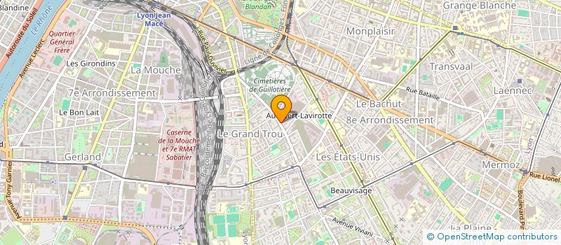 localisation de l'entreprise MONSIEUR PIERRE NICOLLET  RILLIEUX-LA-PAPE