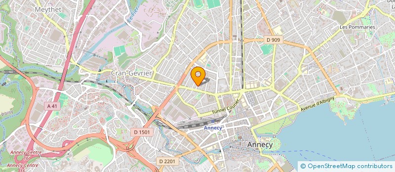 localisation de l'entreprise MONSIEUR PIERRE NICOLLIN à ANNECY