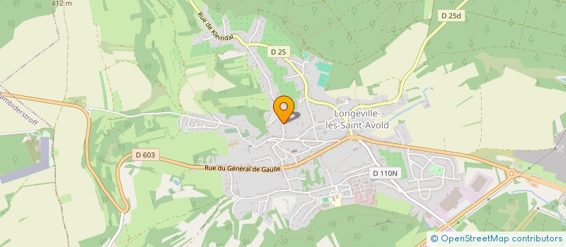 localisation de l'entreprise MONSIEUR PIERRE NIEDERLENDER  LONGEVILLE-LES-SAINT-AVOLD