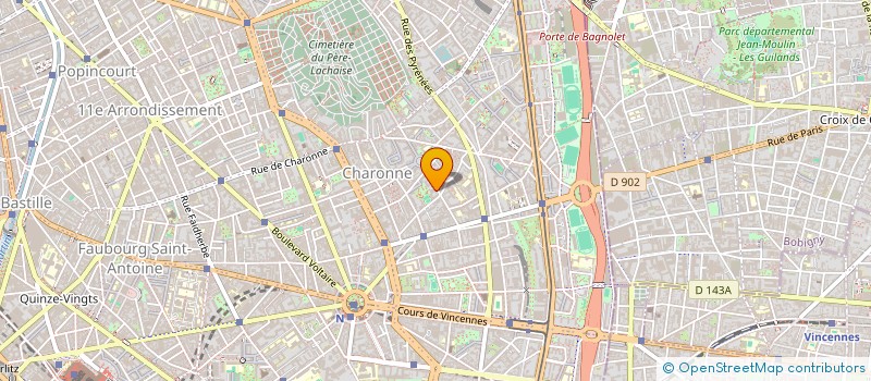 localisation de l'entreprise MONSIEUR PIERRE NIGAY  PARIS