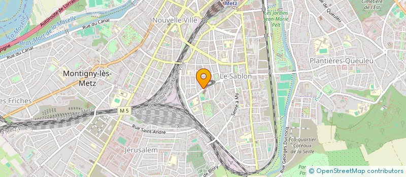 localisation de l'entreprise MONSIEUR PIERRE NIGON  METZ