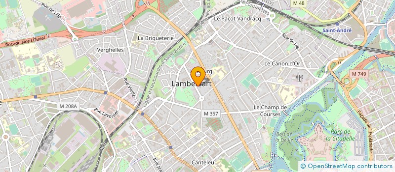 localisation de l'entreprise MONSIEUR PIERRE NIHOUL à LAMBERSART