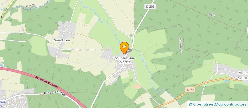 localisation de l'entreprise MONSIEUR PIERRE NIVOL à MONETEAU