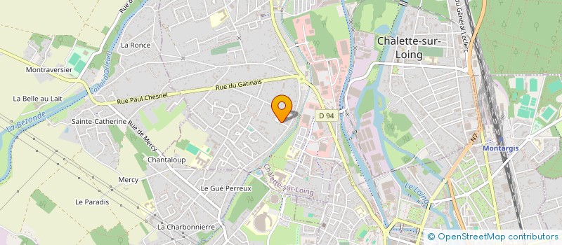 localisation de l'entreprise MONSIEUR PIERRE NJEMBE à CHALETTE-SUR-LOING
