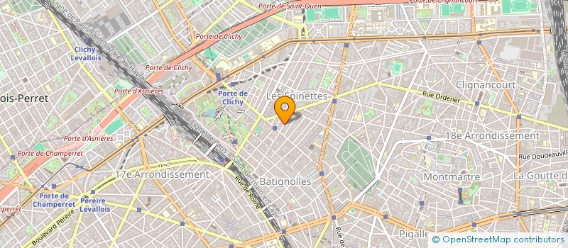 localisation de l'entreprise MONSIEUR PIERRE NLOM NKOULOU  PARIS