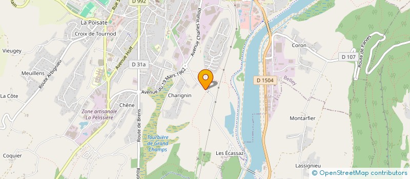 localisation de l'entreprise MONSIEUR PIERRE NOBILE  BELLEY