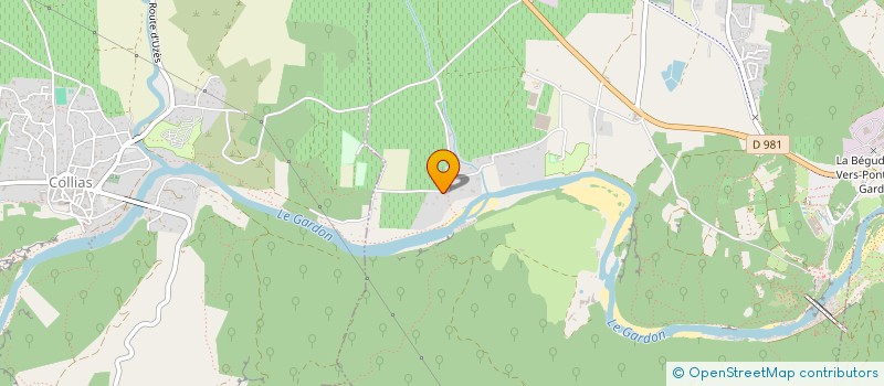 localisation de l'entreprise MONSIEUR PIERRE NOE MOREAU  VERS-PONT-DU-GARD