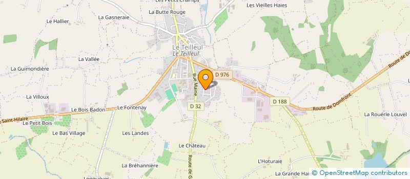 localisation de l'entreprise MONSIEUR PIERRE NOEL à LE TEILLEUL