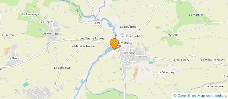 localisation de l'entreprise MONSIEUR PIERRE NOEL  TREMEUR