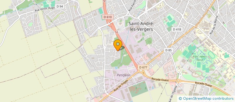 localisation de l'entreprise MONSIEUR PIERRE NOEL  SAINT-ANDRE-LES-VERGERS