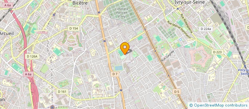 localisation de l'entreprise MONSIEUR PIERRE NOEL  VILLEJUIF